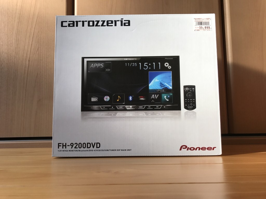 Pioneer カロッツェリア FH-9200DVD-