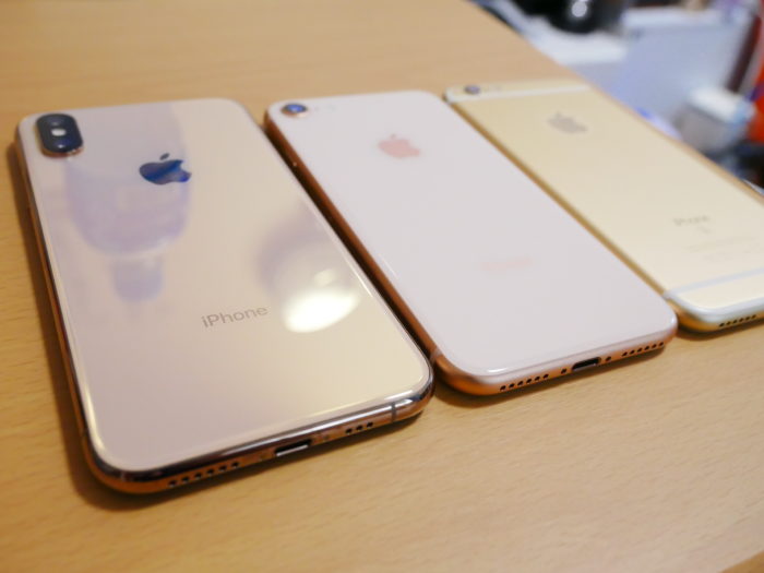 どれがお好み？iPhoneXSゴールドと歴代iPhoneゴールドを比較してみた 